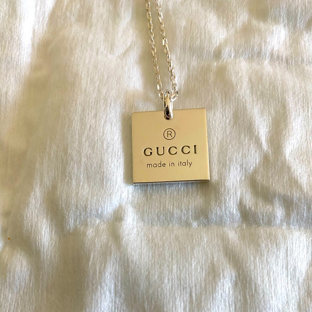 🌺SOLD🌺Gucci sterling silver necklace.